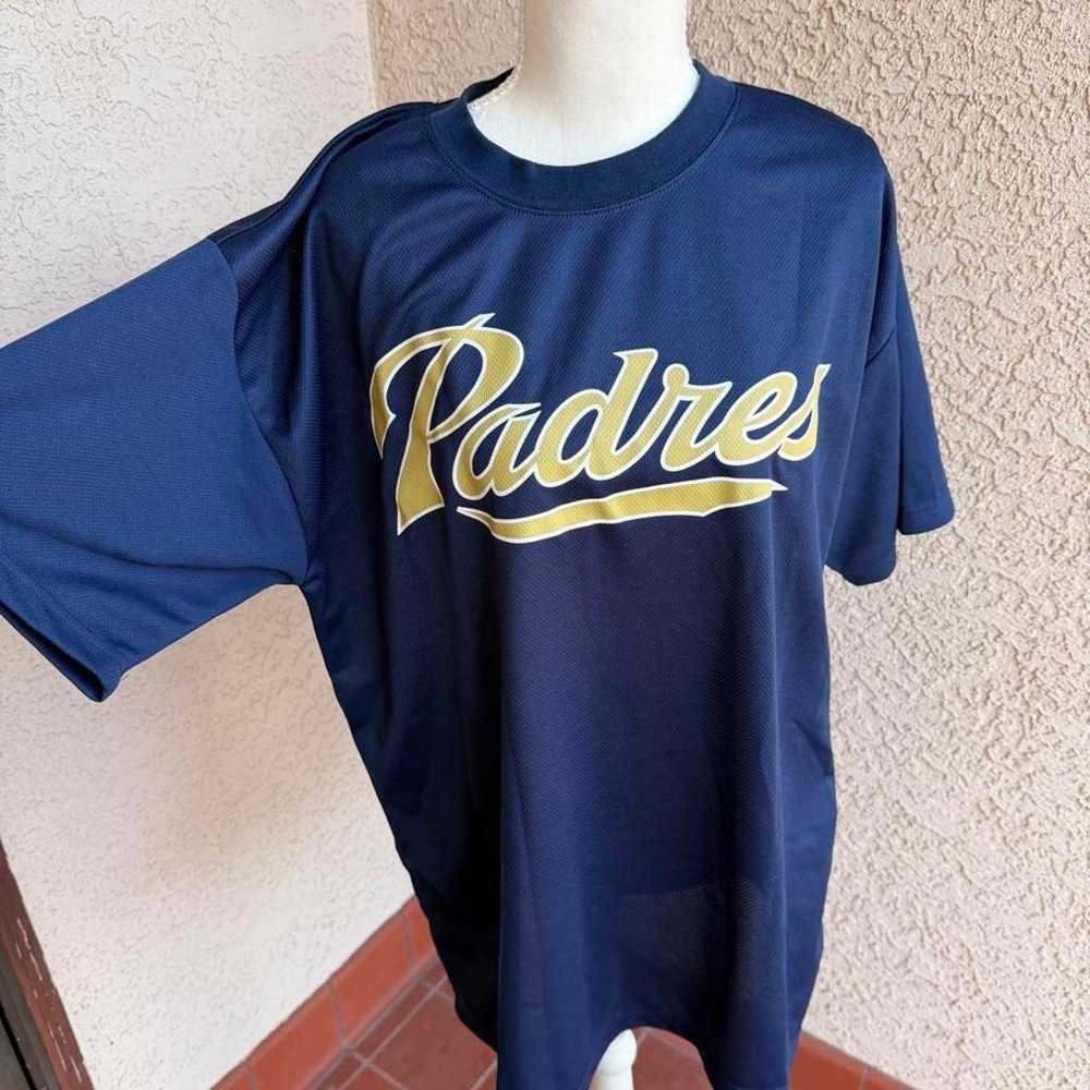 Vintage Y2K San Diego Padres navy blue baseball jersey